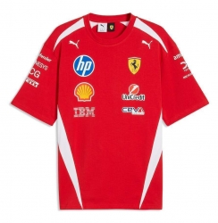 2026 Ferrari red F1 shirt S-5XL